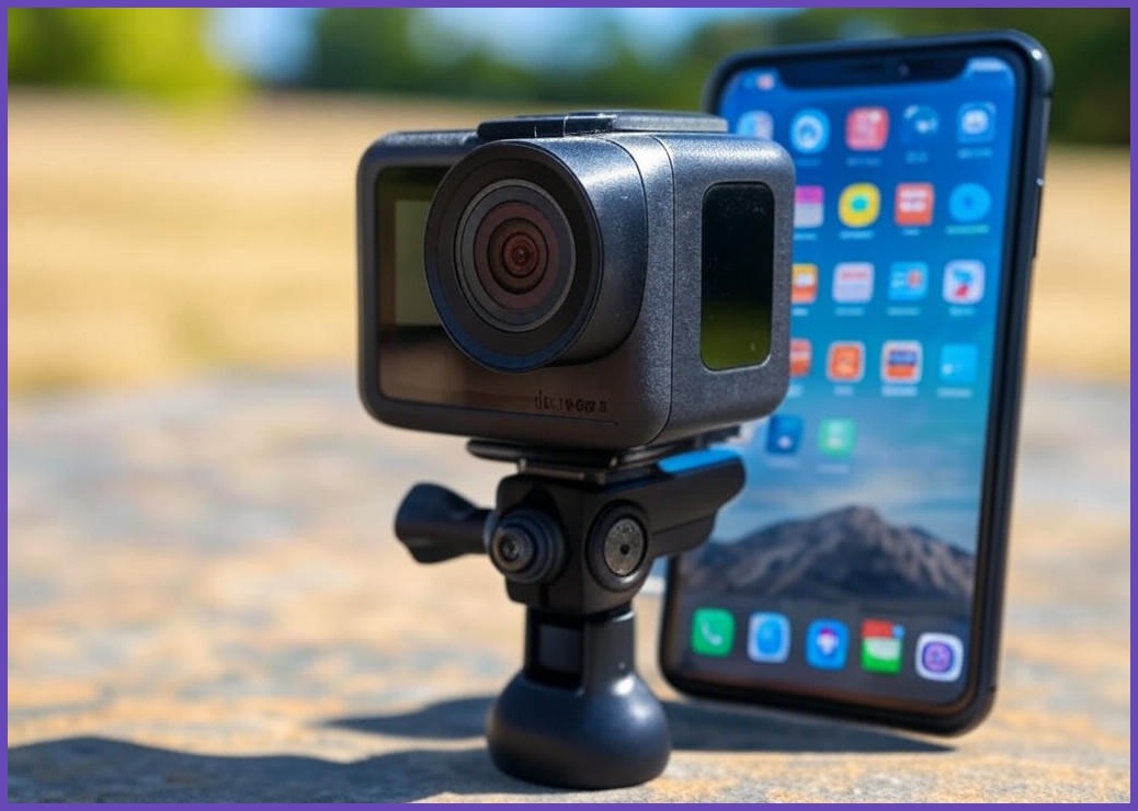 [특가]make speed 액션캠+휴대폰 업그레이드 1/4 마그네틱 마운트, 2개