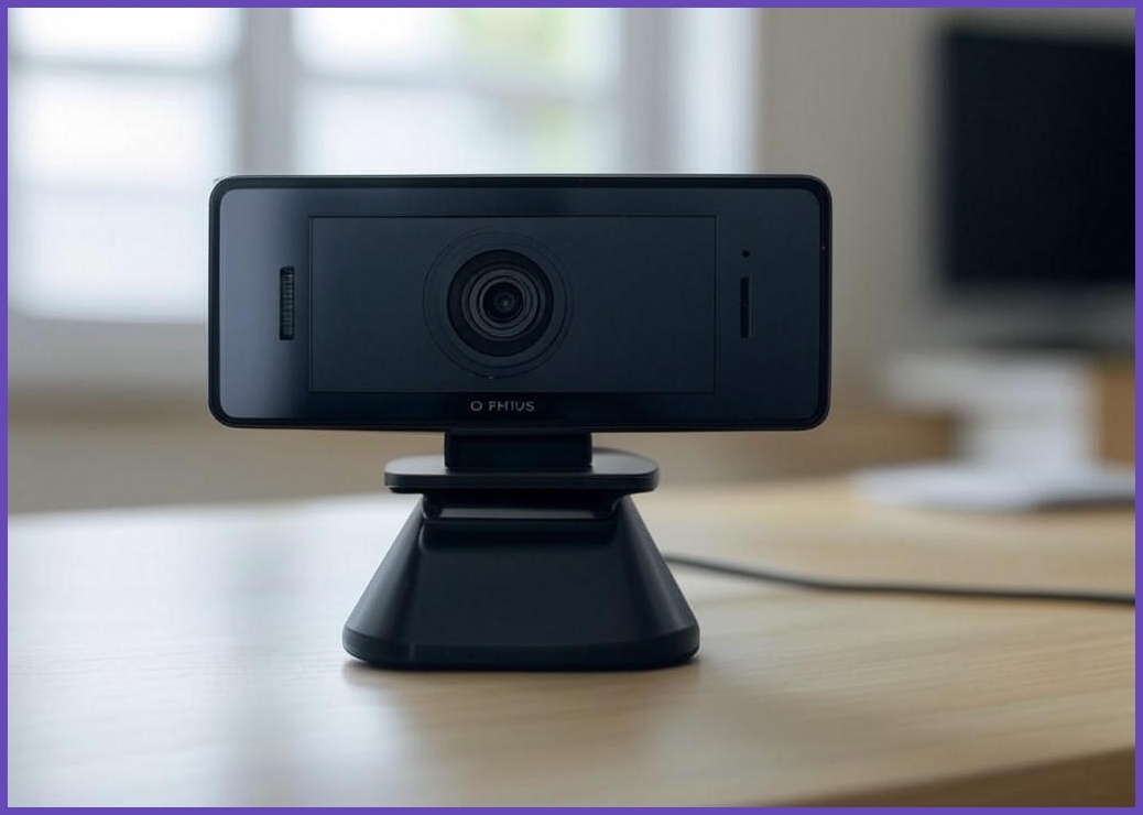 CJ ENTUS FULL HD 1080P 200만화소 웹캠 화상카메라 화상회의 인터넷강의 화상통화 인터넷방송, 단일상품 - 이미지 1