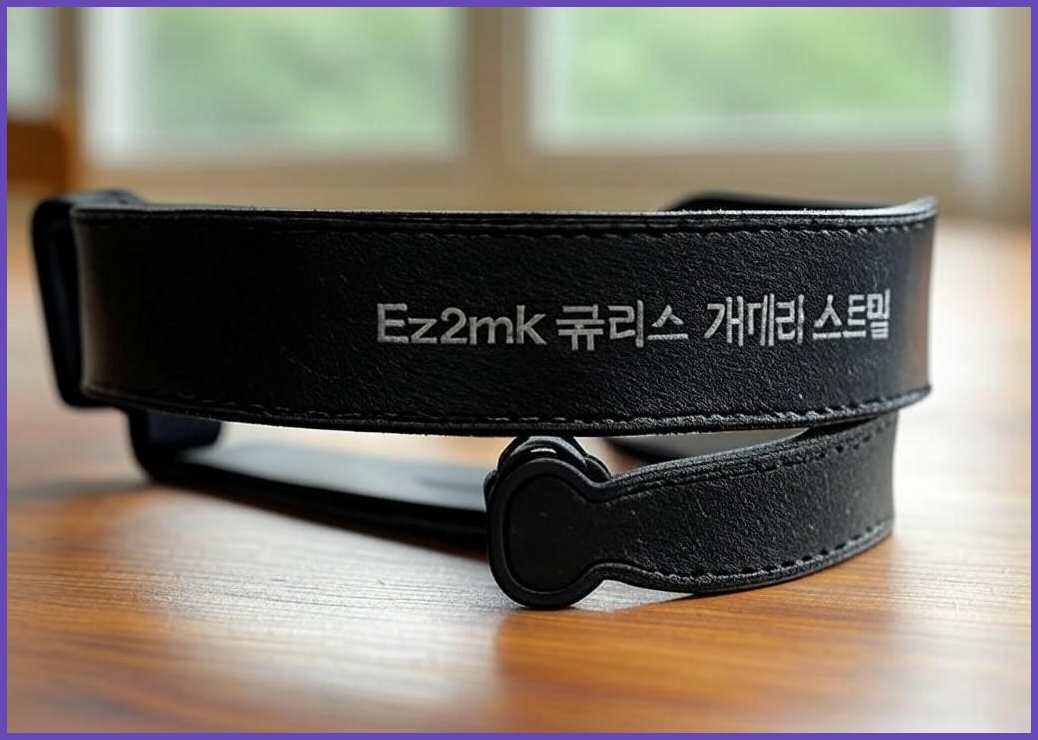 Ez2mk 퀵 릴리스 카메라 스트랩 블랙