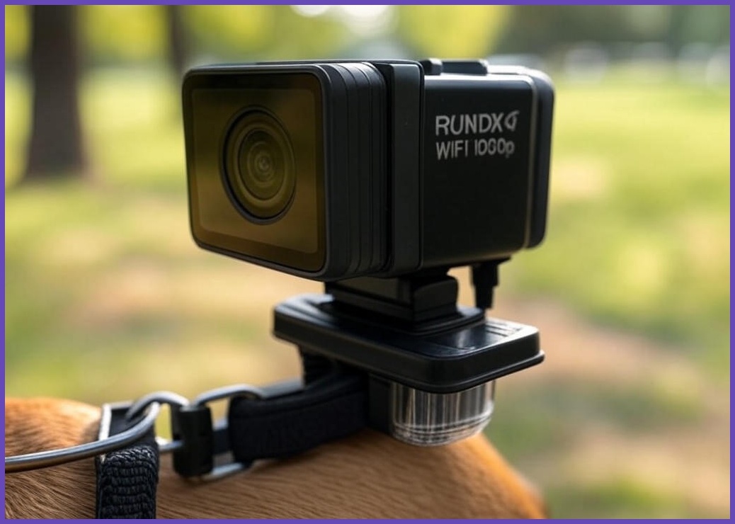 RUNDX WIFI 1080p 액션캠 초소형 브이로그 바디캠 펫캠