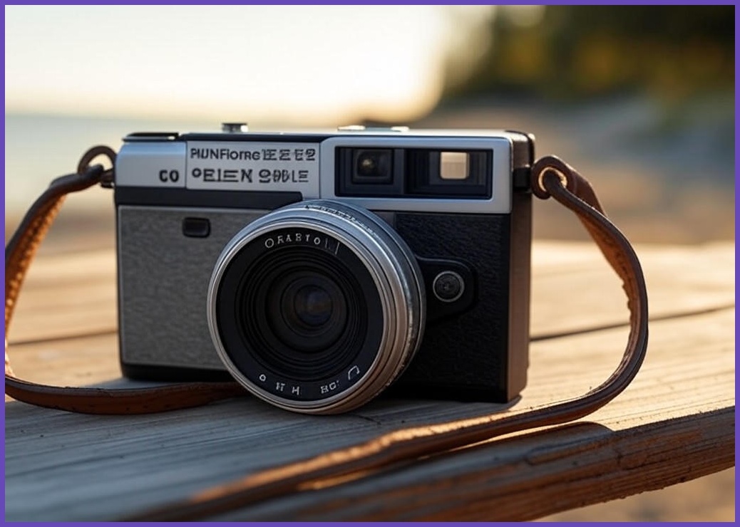 RUNHome 레트로 디지털 카메라 HD 셀카 여행용 인생+64G메모리카드 - 이미지 1