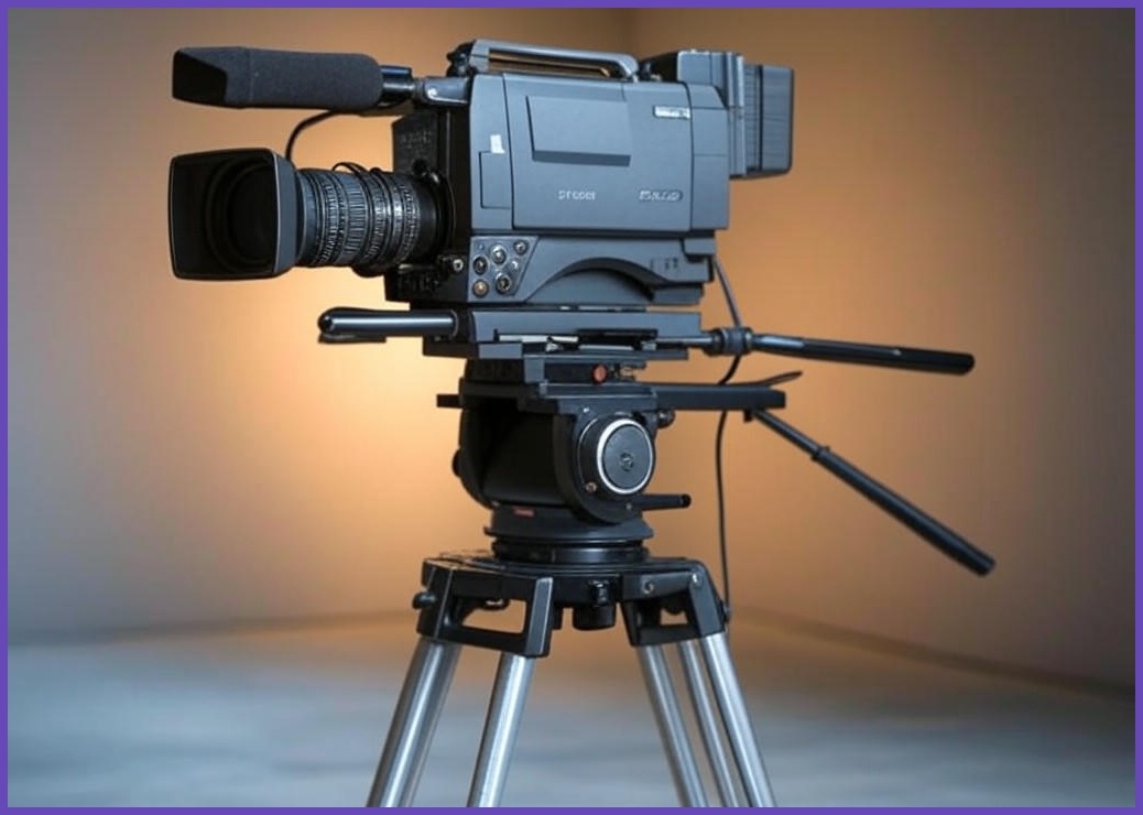 ST-2000 SLR 방송용 비디오 카메라 유압 삼각대 - 이미지 1