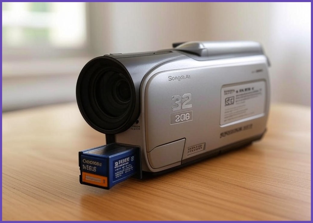 Songdian 4K HD 디지털 캠코더 + 32GB 메모리 카드 - 이미지 1