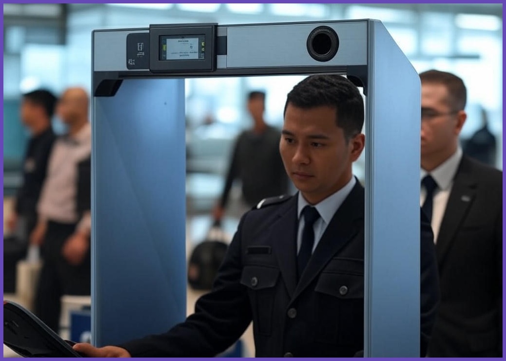 금속탐지기 고감도 금속 탐지기, 휴대용 안전 스캐너, 보안 검사기 장비, 공항 신체 검색 도구 - 이미지 1