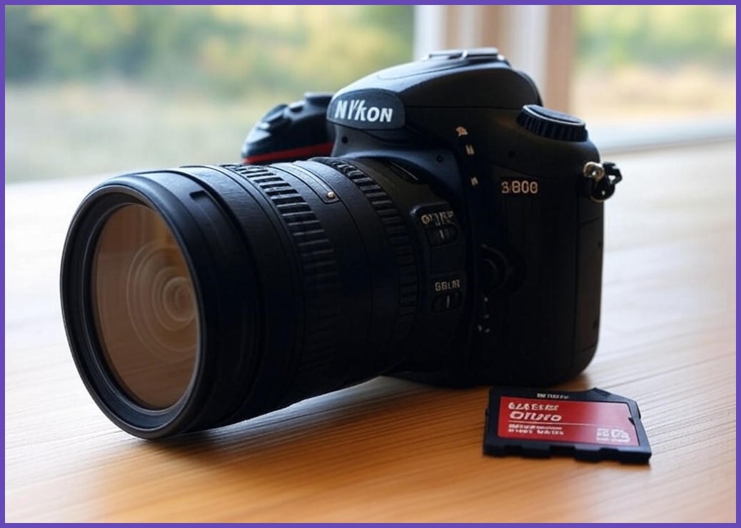 니콘 D80 DSLR 카메라 메모리카드 샌디스크 울트라SD 32GB - 이미지 1