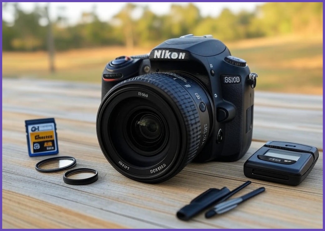 니콘카메라 D5100+18-55mm 기본렌즈+64GB +가방+UV필터+리더기+청소도구세트 [풀셋트포함] k - 이미지 1