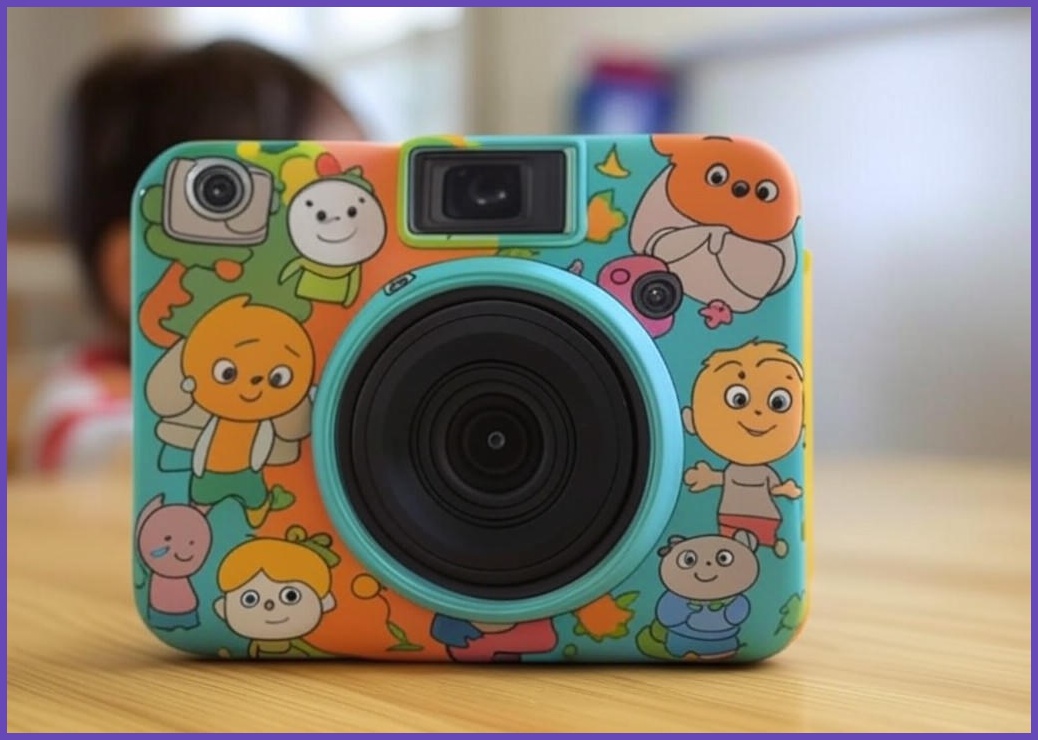 마루미르 키즈카메라 실리콘 케이스, 1개