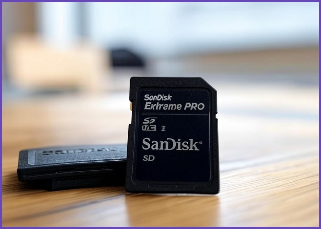 샌디스크 익스트림 프로 SD메모리카드 Extreme PRO UHS-I SDXX + SD카드 케이스 - 이미지 1