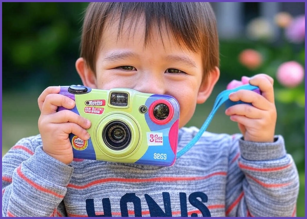 소다소라 셀카 어린이카메라 키즈 유아 장난감 고양이 사진기 어린이용 (32GB SD카드+카드리더기+배터리1000mAh+스티커사은품증정) - 이미지 1