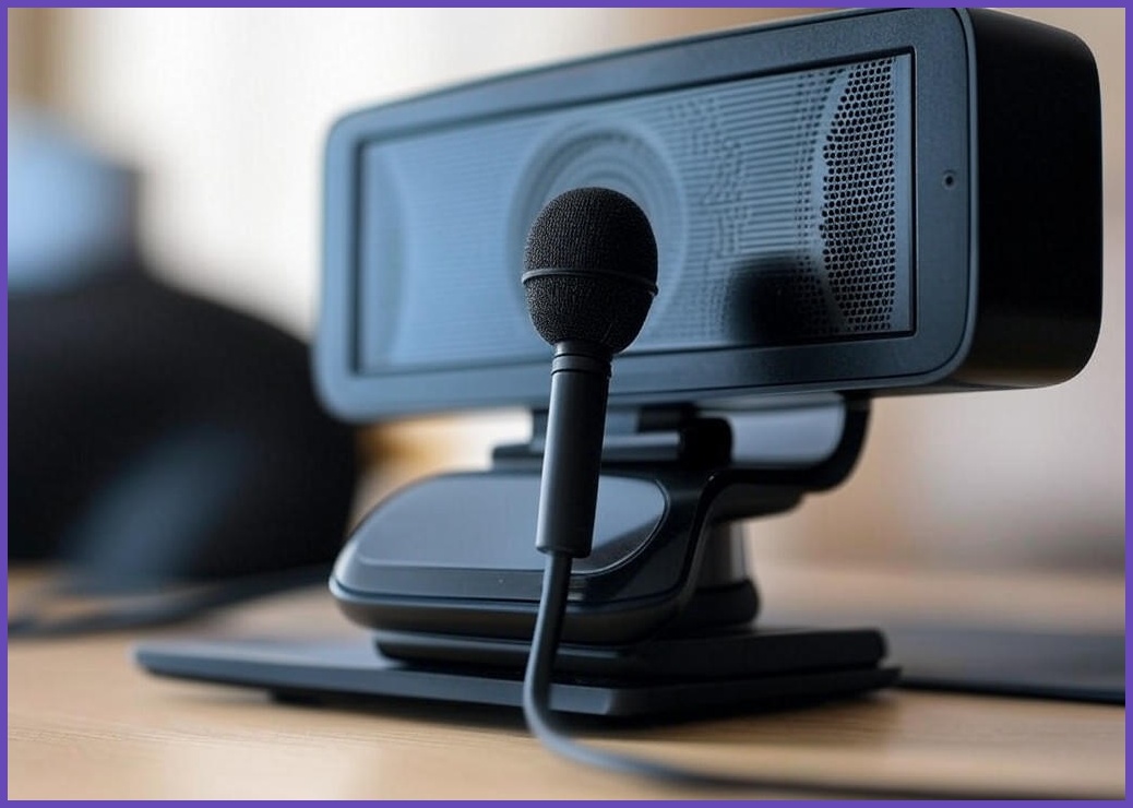 홈플래닛 방송용/수업용 HD웹캠 화상카메라 (마이크내장) - 이미지 1