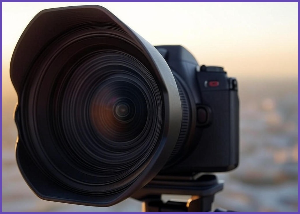 신지모루 빛번짐 방지 카메라 렌즈 강화유리 블랙링 액정보호필름 2p - 이미지 1