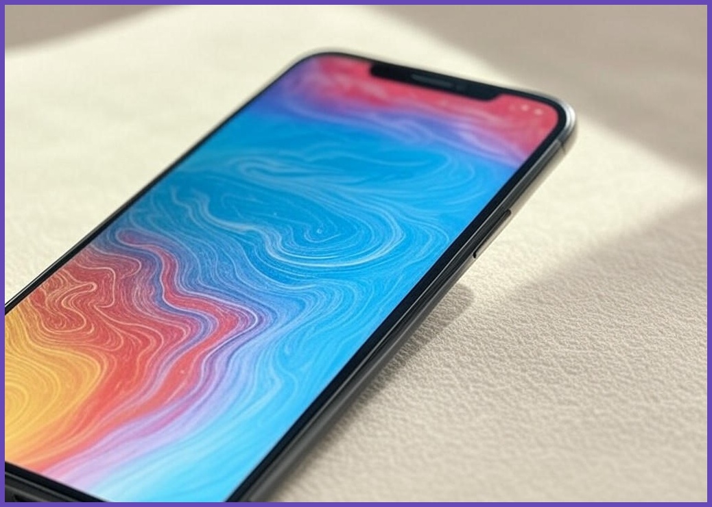 신지모루 쉬운부착 PET 풀커버 복원 휴대폰 액정보호필름 2p 세트 - 이미지 1