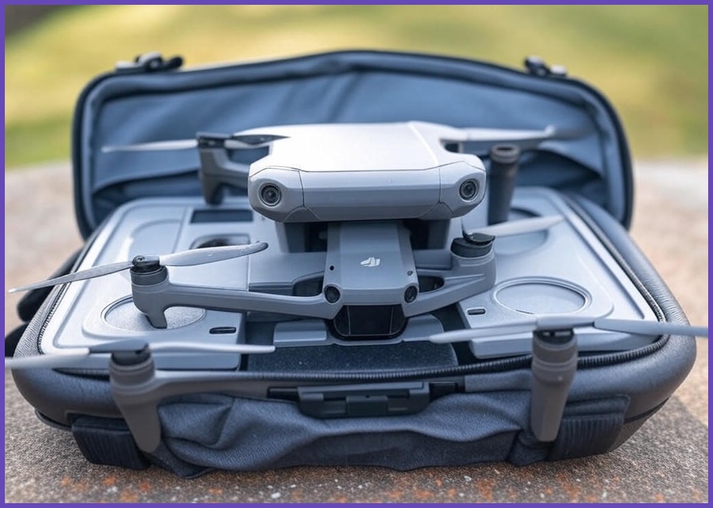 써니라이프 Dji 아바타2 방수하드케이스 콤보+조종기3 수납가능 드론 가방(드론 미포함), 1개