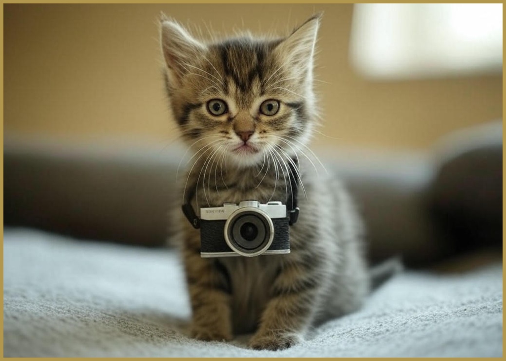 아동용 고양이 카메라 - 이미지 1