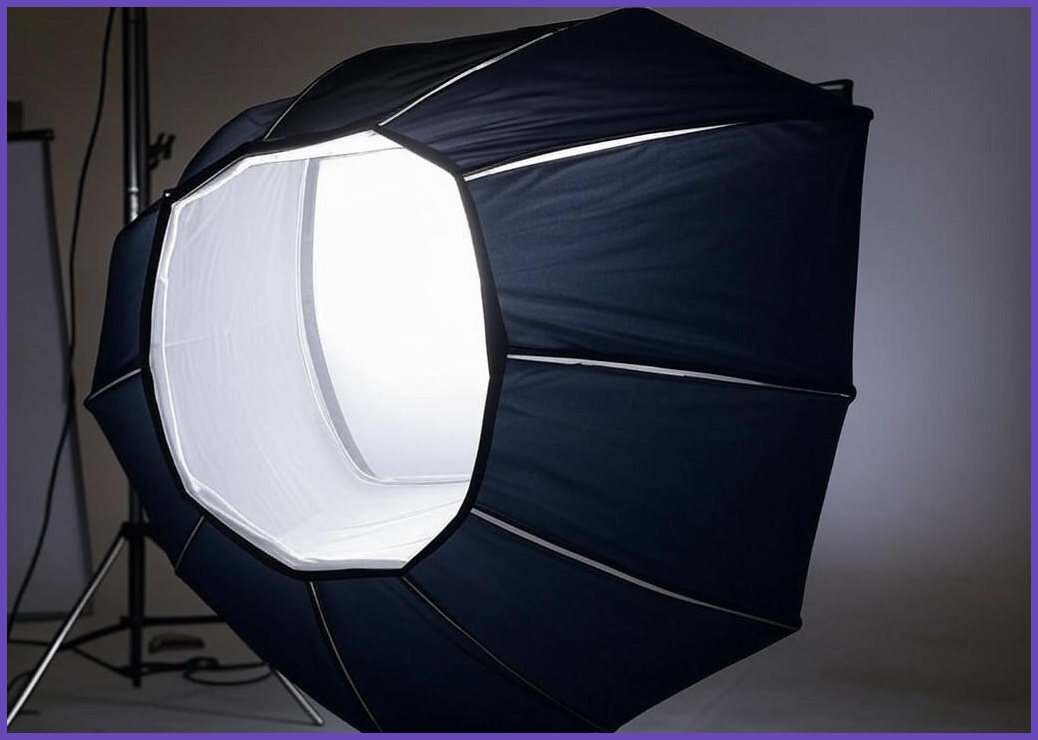 알파믹 방송 사진 촬영 지속광 조명 올인원 이동식 소프트박스 세트, 1개