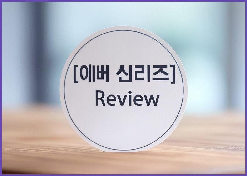 [에바 시리즈] 배달 원형 스티커 써비스 리뷰이벤트 리뷰스티커 55mm