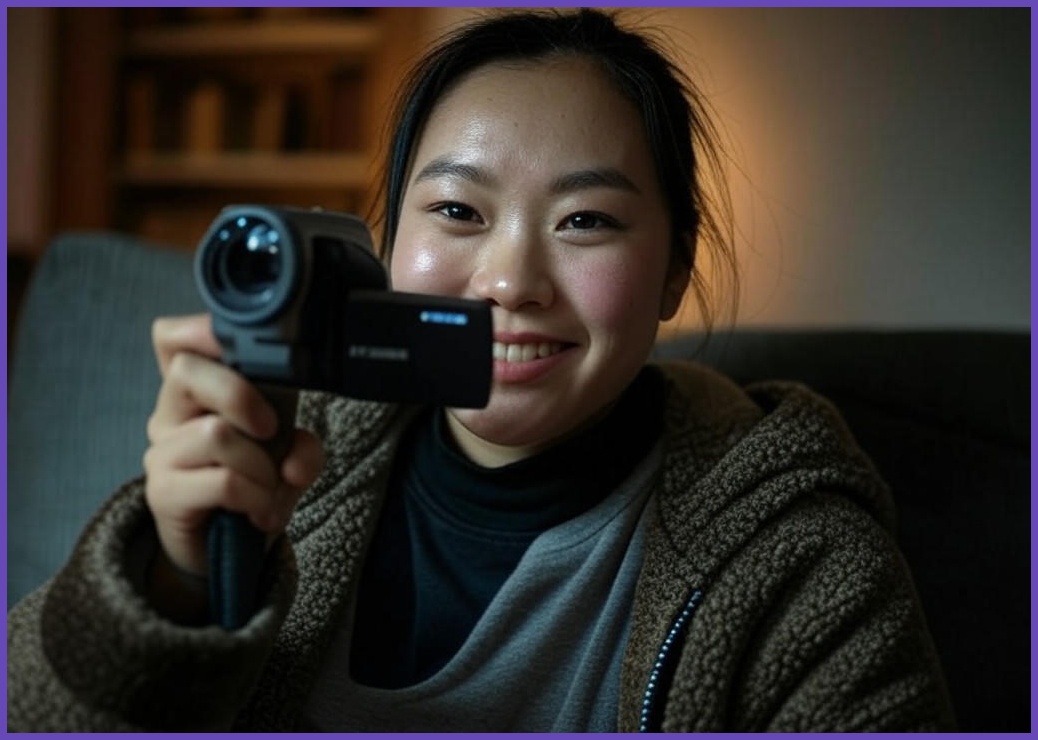 [영실업] 시크릿아트 키치감성 브이로그 캠코더