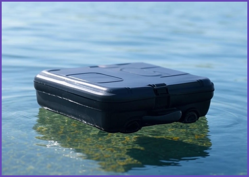 오즈모 포켓3 전용 수중 방수 하우징 케이스 플로팅 그립 세트 부력봉 셀카포드 수영, 1세트, AC-GA67+AC-GA64