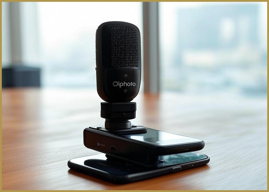 올포토 카메라 스마트폰용 마이크 Obsidian Black