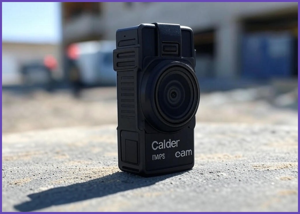 칼더 명찰형 바디캠 128GB 9시간 연속촬영 옷핀 자석 건설 은행 공공기관 회사 블랙박스 - 이미지 1