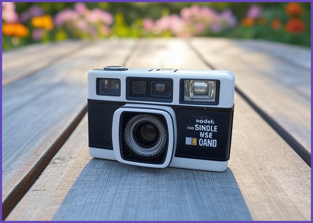 코닥 F8 다회용 필름카메라, 1개