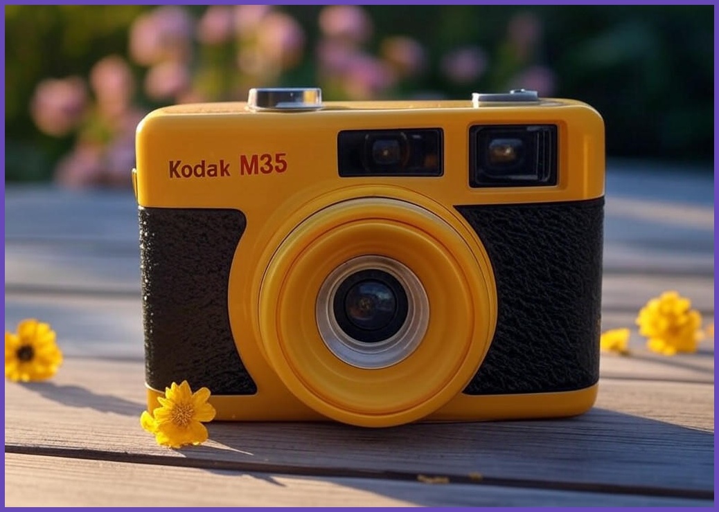 코닥 필름 토이 카메라 M35, M35(Yellow), 1개