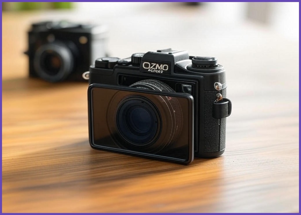 [특가] make speed 오즈모액션5프로 강화유리액정필름 3종*2매+렌즈커버2개 - 이미지 1